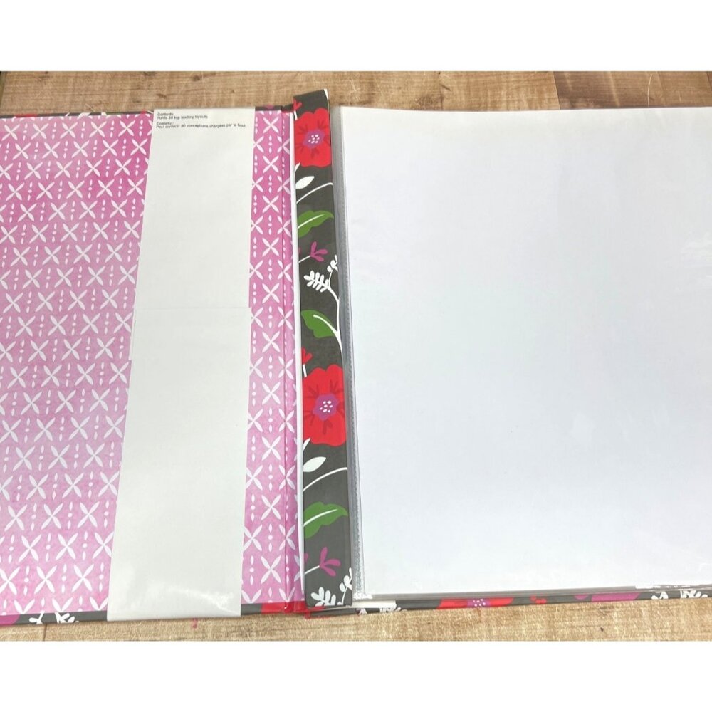 NIP Recollections 12 x 12 Scrapbook Floral, Flower Theme - Picture 3 of 5